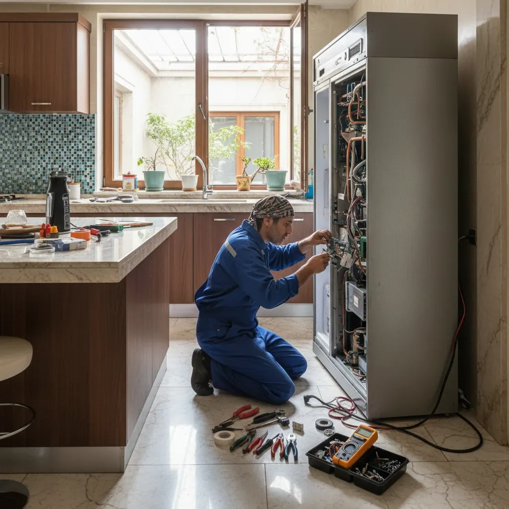 بهترین زمان برای سرویس یخچال و ساید بای ساید چه موقع است؟