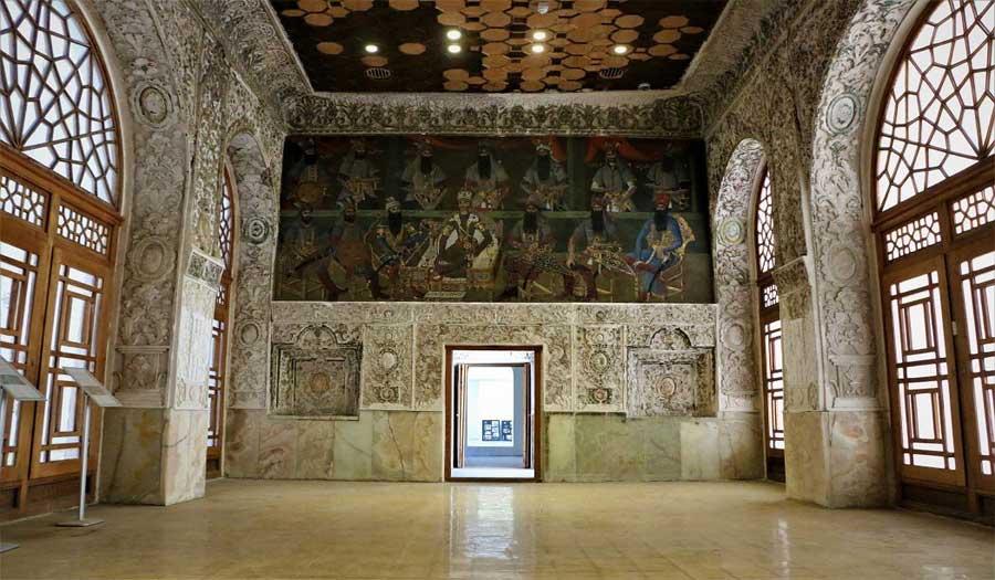 نمای داخلی کاخ سلیمانیه